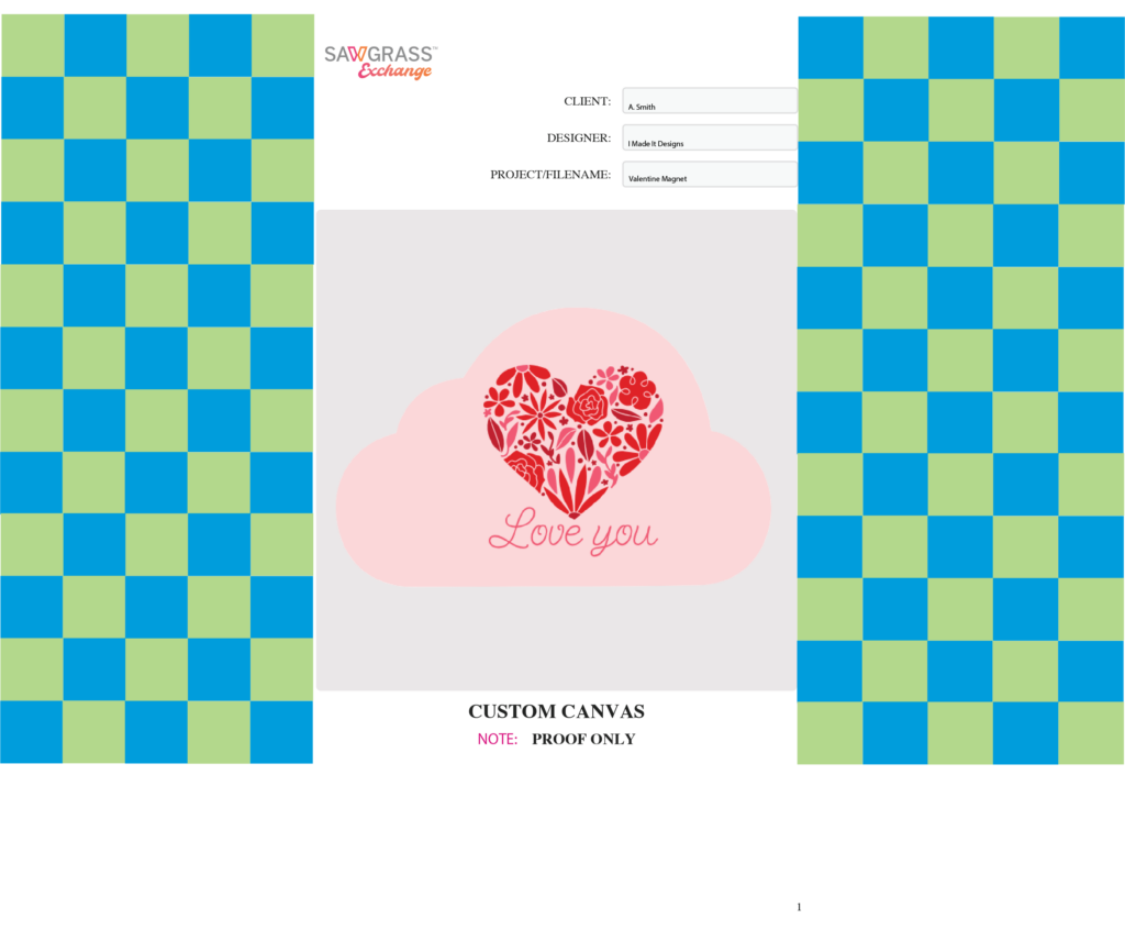 New Feature Alert: Print &amp; Proof - Sawgrass Sublimation Ink and Printing